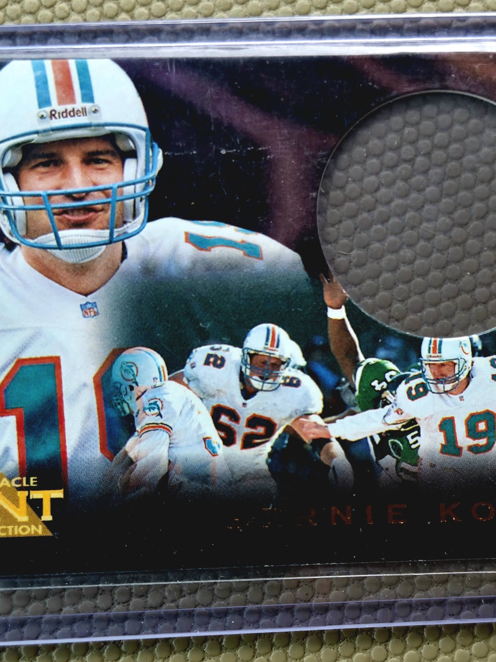 1996 Pinnacle Mint #28 Bernie Kosar - Miami Dolphins (No Coin) Raw Ungraded